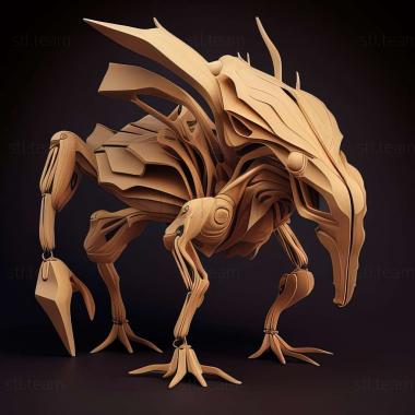 3D model Idiocelyphus (STL)